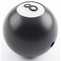 Lokar Black 8-Ball Gear Knob 3/8-16 & 3/8-24 Thread LK-SK-6850