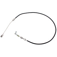Lokar 36" Universal Accelerator Cable Black Stainless Steel Housing