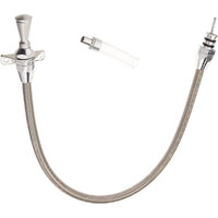 Lokar Hi-Tech Trans Dipstick for Ford C-4 Firewall Mount LK-TD-30C4FM