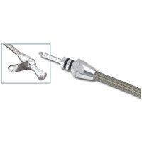 Lokar Hi-Tech Trans Dipstick C-4 Pan Firewall Mount LK-TD-30C4FMPAN