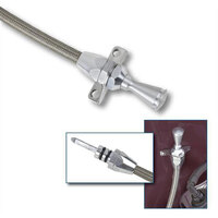 Lokar Hi-Tech Trans Dipstick Chrysler 904 Firewall Mount LK-TD-3904FM