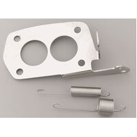 Lokar Stainless Steel Tri-Power Accelerator Cable Bracket and Stainless Springs