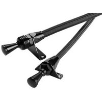 Lokar Anchor-Tight Lock Flex Engine Dipstick Black SB Chev L/H Side Pre-1980