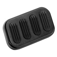 Lokar Brake Pad with Rubber Black Billet Aluminium LK-XBAG-6005
