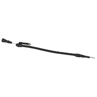 Lokar Flexible Engine Dipstick Black Stainless Steel 302 for Ford NA/Crate Engine V8
