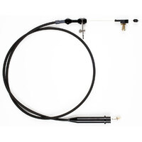 Lokar Hi-Tech Kickdown Cable Kit Black GM TH350 LK-XKD-2350HT