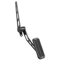 Lokar Steel Accelerator Pedal with Rubber Black LK-XSG-6007