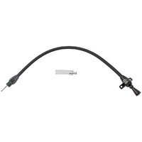 Lokar Black Hi-Tech Trans Dipstick GM TH350/400 Firewall Mount LK-XTD-3350400FM