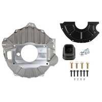 Lakewood Cast Aluminium Bellhousing Kit Chev V8 to Muncie, Saginaw, Borg Warner T10 and Tremec TKO/TKX Transmissions