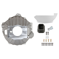 Lakewood Cast Aluminium Bellhousing Kit GM LS to Muncie, Saginaw, Borg Warner T10 and Tremec TKO/TKX Transmissions