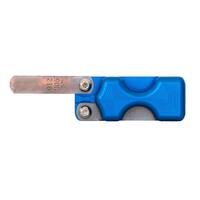LSM Racing Billet Dual Feeler Gauge Handle Blue: Gauges Attach On Same End. Accepts All Styles Of 1/2' Wide Feeler Gauges 