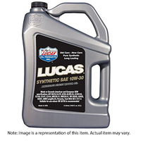 LUCAS Synthetic SAE 10W-30 European Motor Oil 5 Liter