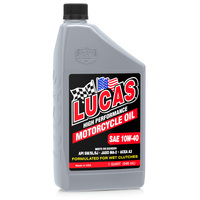Lucas SAE 10W-40 Motorcycle Oil 5 Gallon (18.93 litre) Pail Each