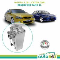 ALUMINIUM CATCH CAN TO  ENGINE BLOW BYE (SQUARE) 800ML