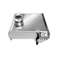 CATCH CAN WATER/OIL UN. 2LT SILVER ALLOY  SQUARE