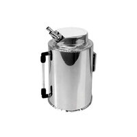 CATCH CAN  WATER/OIL UNIVERSAL 800ML ALLOY ROUND 