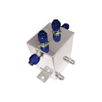 CATCH CAN 6 AN10 OUTLETS 11X13X18CM  2LT