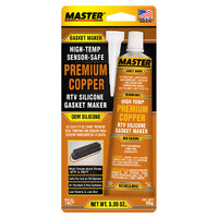 Master Copper Plus RVT Silicone Gasket Maker Exhaust Sealant Gasket M14CP