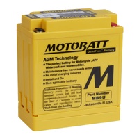 Aprilia Mojito Custom (4 Stroke) 125 2006-2016 AGM MB9U Motobatt Battery