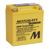 Aprilia SR GT 125 2023-2024 AGM MBTX7U Motobatt Battery