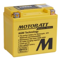 Aprilia SR50 Ditech (Showa) 2002-2006 AGM MBTZ7S Motobatt Battery