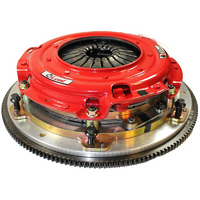 McLeod RST Twin Plate Clutch Kit Suit GM LSA, LT1, LT4, 9-11/16" X 1-1/8 X 26 Spline, 8-Bolt Crank, Organic Facing Up To 800HP
