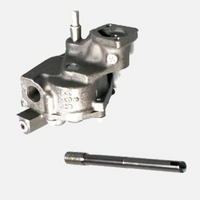Melling Performance High Volume Oil Pump BB Chev V8 CNC machined housing dowelled pump cover uses 3/4" press in screen