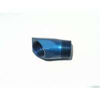 Meziere Fitting Coupler Union NPT to NPT 45 Degree Aluminum 1 in. NPT 1 in. NPT Black Each