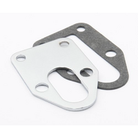 Mr Gasket Chrome Fuel Pump Mounting Plate Suit Small Block Chevy