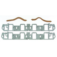 Mr Gasket Intake Manifold Gasket Stock Port, 1/16" thick Suit SB for Ford 351 Windsor 1969-71 1.21"W x 2.11"H