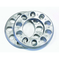 Mr Gasket Die Cast Aluminium Wheel Spacer, 7/16" thick 5 x 4.5" to 5.0" Bolt Circle