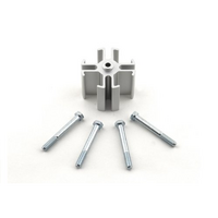 Mr Gasket Universal 2" Fan Spacer Kit The kit includes spacer, washer and bolts