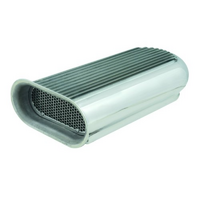 Mr Gasket Dual Hilborn Style Air Scoop Polished Finished For Use with Dual 4BBL Carburettors