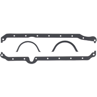 Mr Gasket Rubber Oil Pan Gasket Suit SB Chev With L/H Dipstick (Pre-86)
