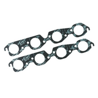 Mr Gasket Ultra-Seal Exhaust Gasket Round Port 2.15" Dia Suit Big Block Chevy 1965-90