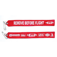 Mr Gasket Parachute Safety Flag "Remove Before Flight"