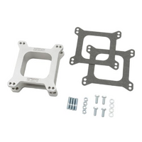 Mr Gasket Aluminium Carburettor Spacer Kit 2" Open Centre For Holley/Carter Standard Bolt Patterns