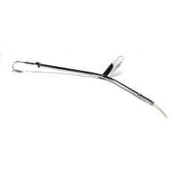 Mr Gasket Chrome Plated Oil Dipstick Suit Small Block Chevy 1982-91