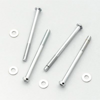 Mr Gasket Valve Cover Bolt Kit Button head style Fits 1987 and later Small Block Chevy. 1/4"-20 x 3-3/8" long