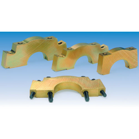 Milodon for Ford 351 Cleveland 4 Bolt Main Cap Set Suit for Ford 302-351C (Angled Side Bolts)