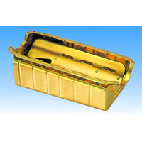 Milodon BB Chev Full Length Oil Pan, Mark IV Pan Capacity 8 Quart (7.6L), Rear 7 3/4" Deep, Front 6 1/2" Deep