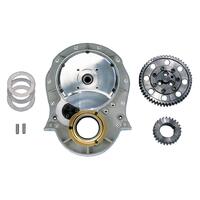 Milodon Gear Drive Single Idler Flat Cover Style Fuel Injection Mopar Big Block B/RB/Hemi Kit