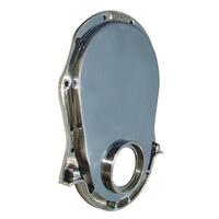 Milodon Timing Cover Aluminum Polished Big Block Chevy Mark 4 1965-1990