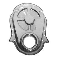Milodon Timing Cover 1-Piece Steel Chrome Plated Chevy Big Block Each