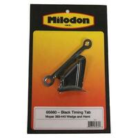Milodon Timing Pointer Steel Black Powdercoated Chrysler Dodge Plymouth Big Block Hemi Each