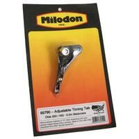 Milodon Timing Pointer Adjustable Billet Aluminum Black 6.50 in. Balancer Diameter Oldsmobile 350 400 425 455
