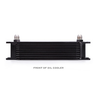 Mishimoto Oil Cooler Universal 10-Row Black Cooler Non-Thermostatic Kit