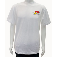 Mooneyes Mr Horsepower White T-Shirt X-Large