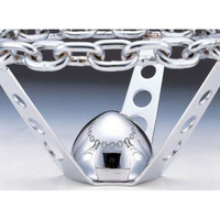 Mooneyes Chrome Horn Button Bullet Style