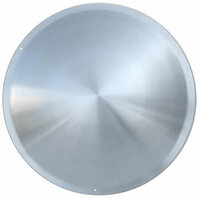 Mooneyes 15" Spun Aluminium Moon Wheel Disc Screw-on Type. Sold as Each